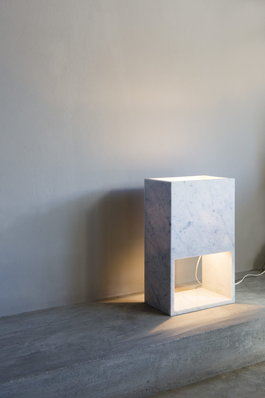 block lamp by andrew trotter and jean briac ravello