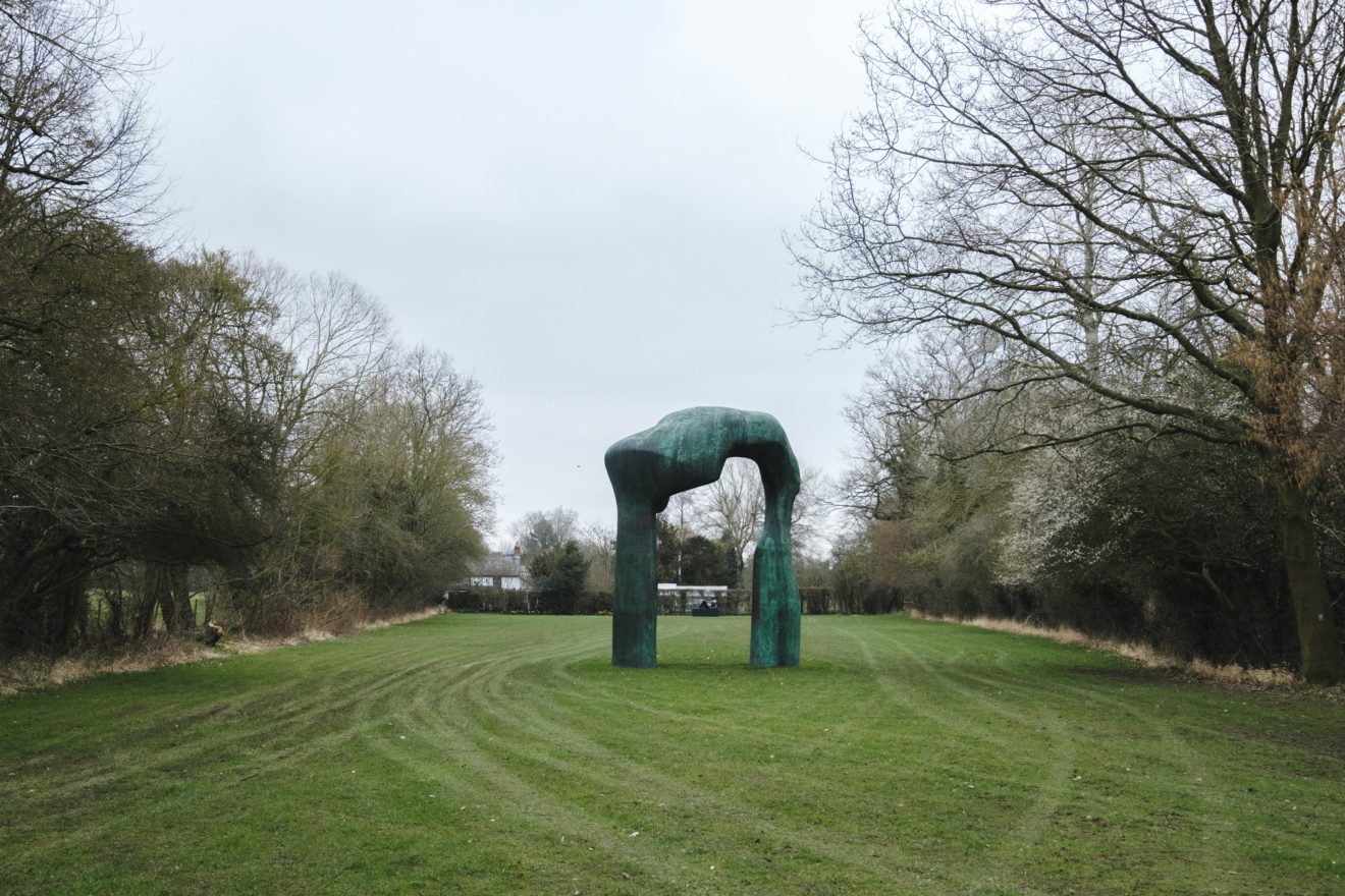 Henry Moore Studios and Gardens - Aucoot - The Arch Sculpture