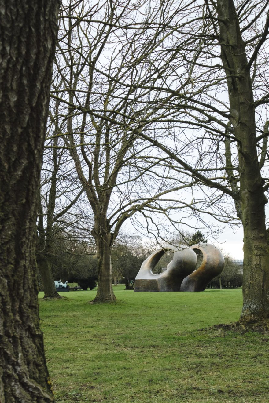 Henry Moore Studios and Gardens - Aucoot - Double Oval Sculpture