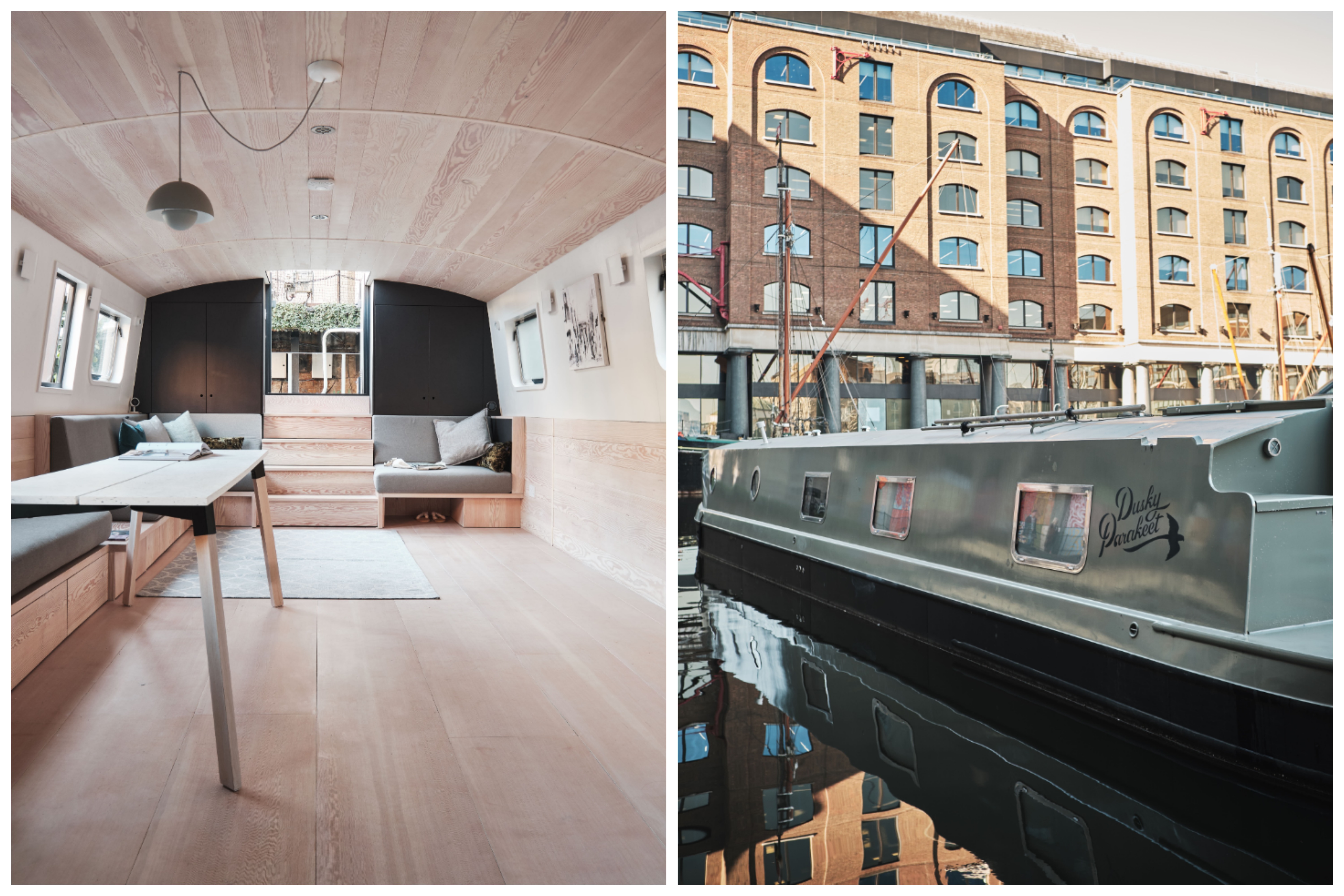 Dusky Parakeet - 3144 Architects - Aucoot - Modern House Boat