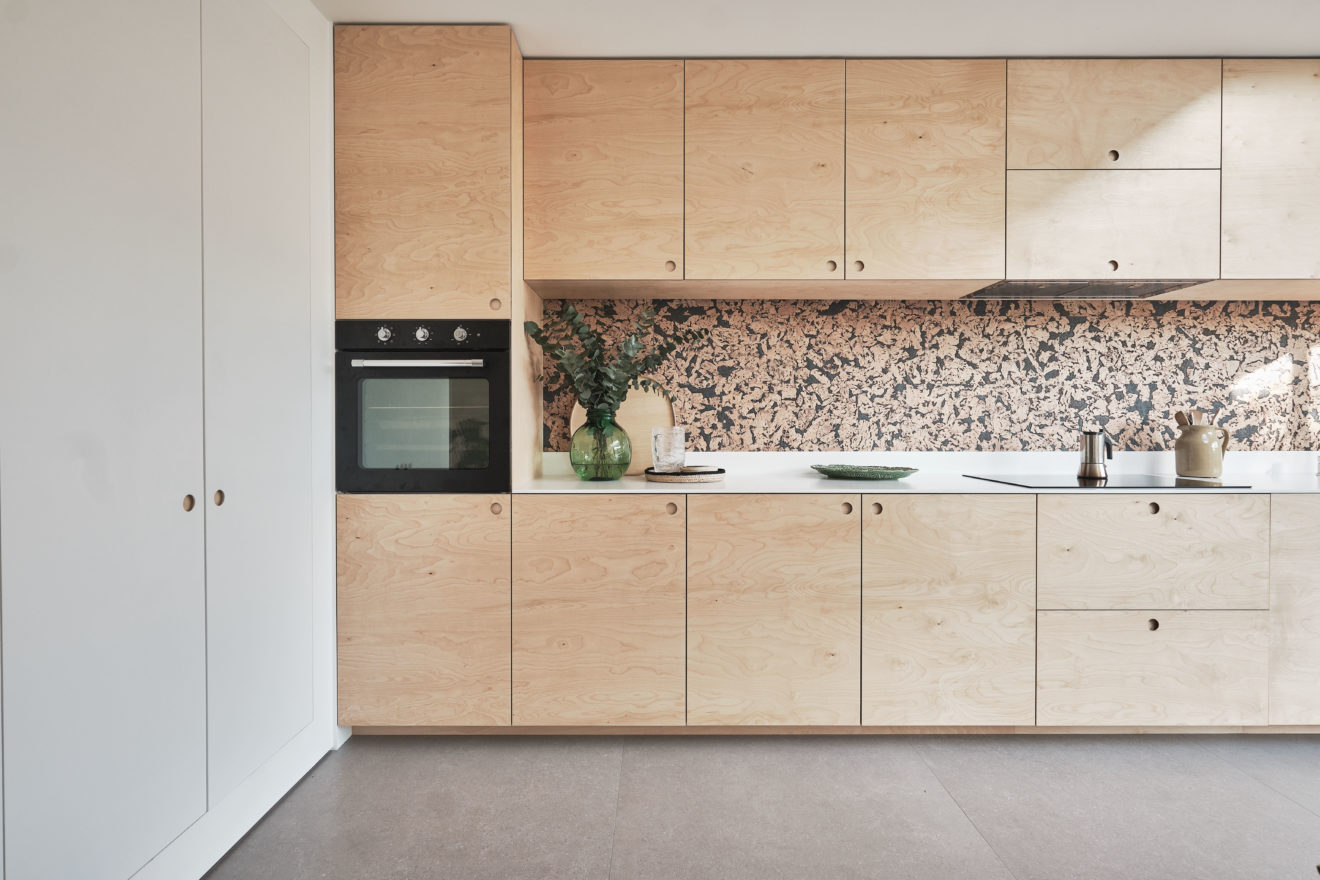 Forest-Road-Aucoot Estate Agents-Period-house-modern-refurbishment - Plywood Kitchen