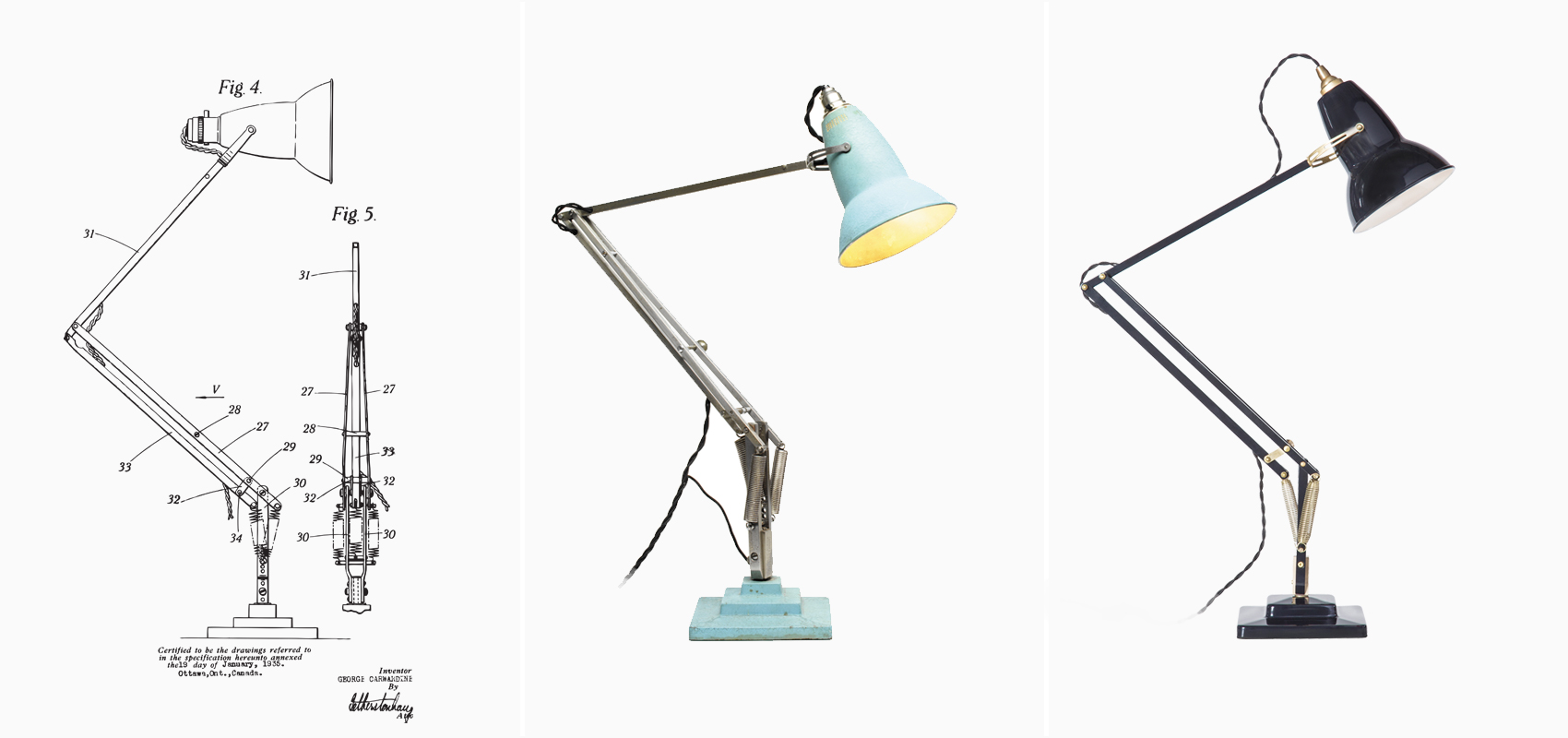 The anatomy of an Anglepoise lamp Aucoot