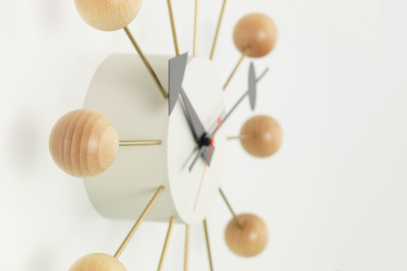 george nelson ball clock - vitra - landscape crop - aucoot estate agent