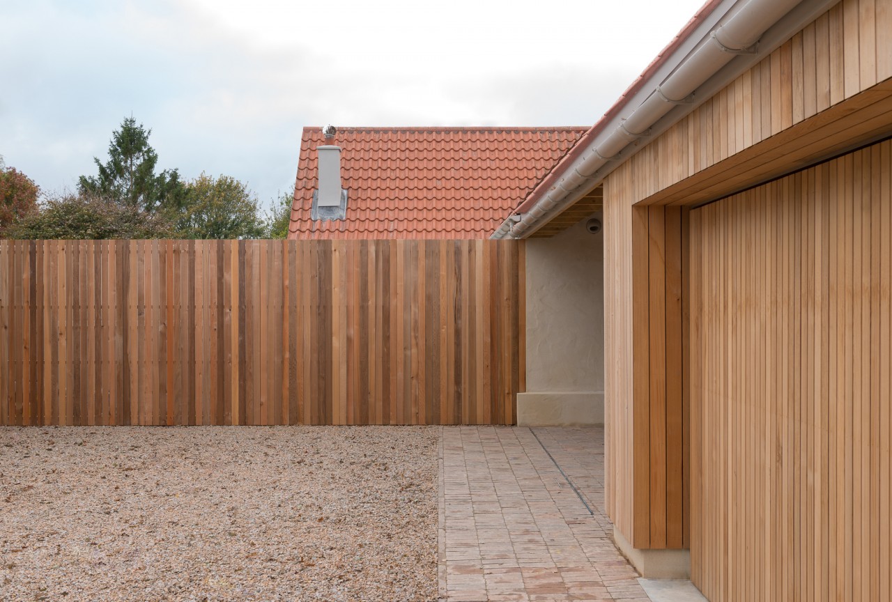 Norman-Prahm Architects House in St John. Aucoot Estate Agents. Photograph by Johnny Barrington.