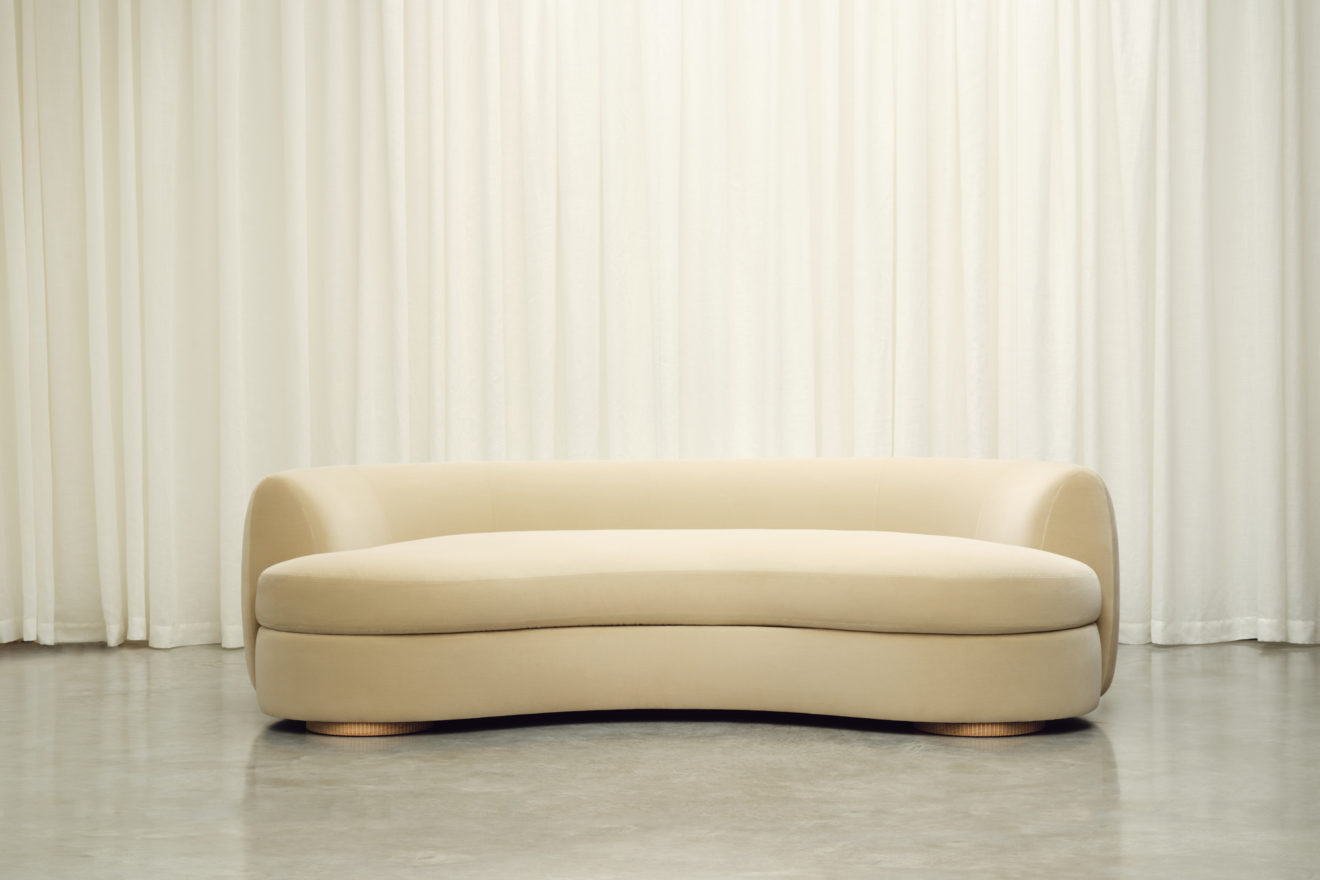 Sennen Curved Sofa - Sedilia - Design Directory - Aucoot Estate Agents